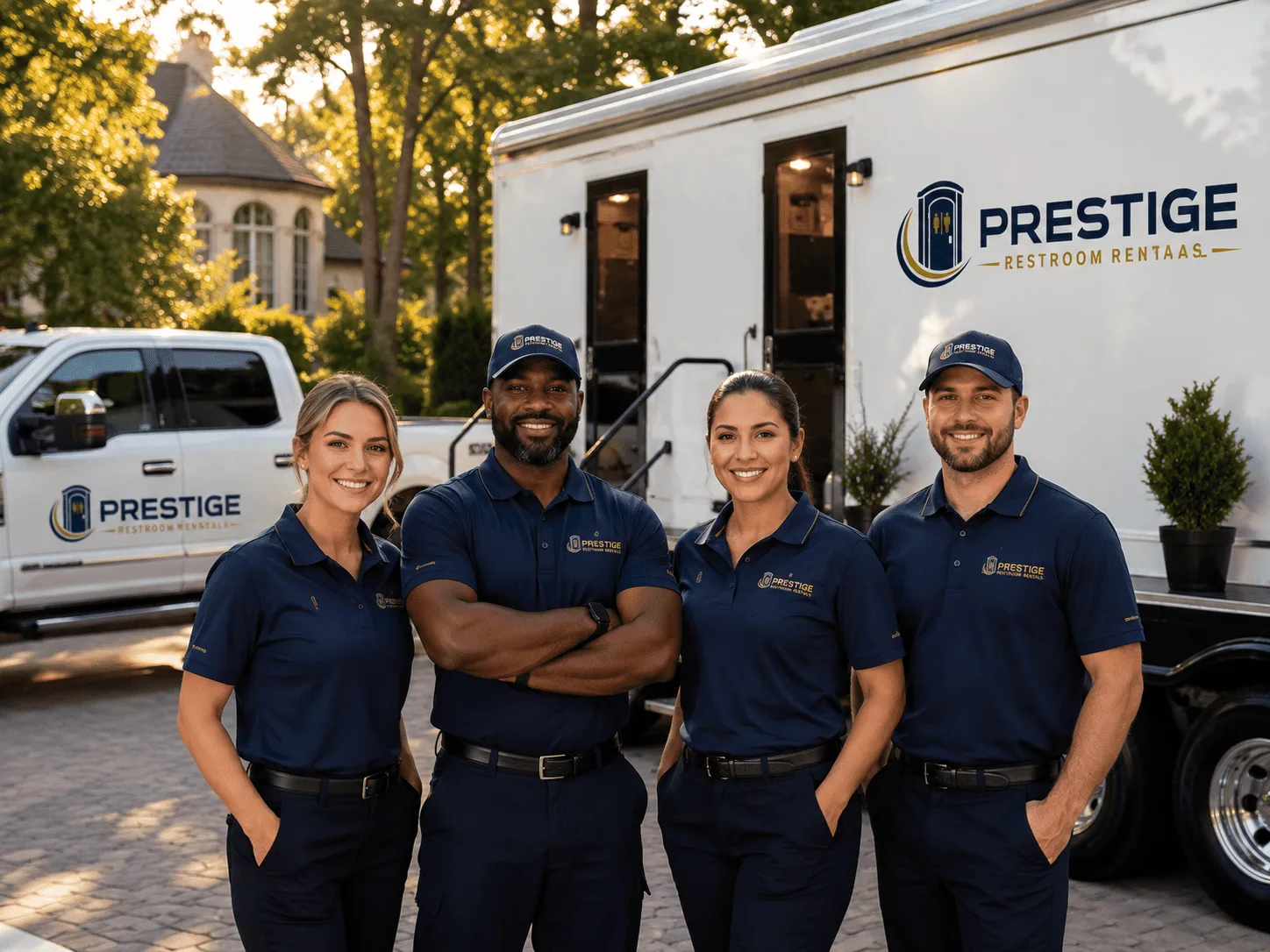Trusted Luxury Portable Restrooms company in Ojibwa, WI